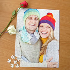 Personalised 285 Or 54 Piece 12X16.5 Portrait Jigsaw Puzzle