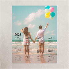 Grey Portrait 11X14 Photo Poster Calendar 2019