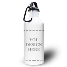 Personalised Photo Your Design Here Water Bottle