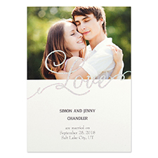 Personalised Love Party Invitation Card