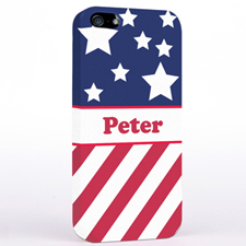 Personalised American Flag iPhone Case