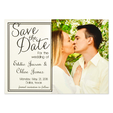Personalised Shared Forever Personalised Save The Date Invitation Cards