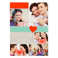 Create Your Own Old World Romance Personalised Save The Date Announcement Cards