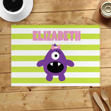 Personalised Monster Girl Placemats