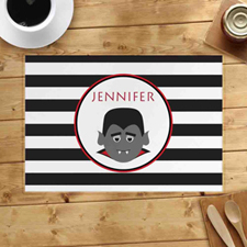 Personalised Dracula Placemats