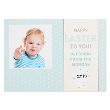 Create Your Own Happy Easter To You Personalised Photo Card 5X7