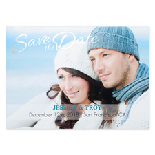 Create Your Own Charmed Foil Silver Personalised Wedding Save The Date Card Card Invites