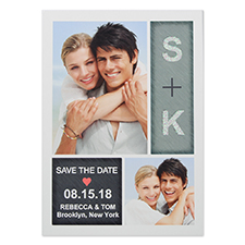 Pure Radiance Personalised Photo Save The Date Card 5X7 Cards