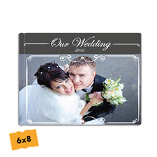 Create Your Hardcover Wedding Photo Book 6X8