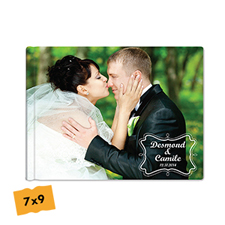 Create Your Hardcover Wedding Photo Book 7X9