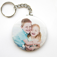 Photo Gallery Personalised Button Keychain