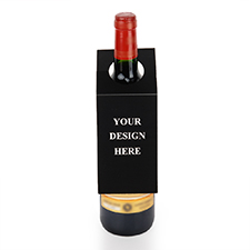 Custom Design Wine Bottle Tag, set of 6