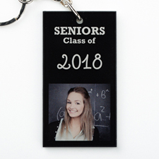 Graduation Personalised Acrylic Rectangular Keychain