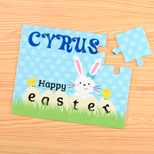 Happy Easter Personalised Kids Puzzle