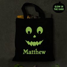 Personalised Glow In The Dark Trick Or Treat Bag