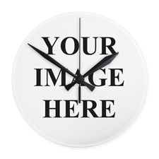 All Over Print Frameless Custom Wall Clock, 10.75