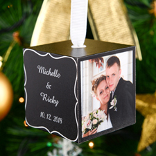 Black And White Personalized Wood Photo 2