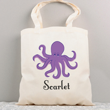 Personalised Summer Cotton Tote Bag