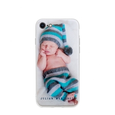 Personalised Photo iPhone 7/8 Case with Clear Liner
