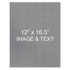 Personalised Magnetic 12X16.5 Portrait,285 Or 54 Piece Photo Puzzle