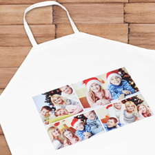 Four Collage Personalised Adult Apron