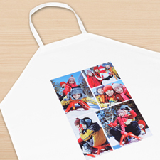 Five Collage Personalised Adult Apron