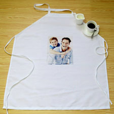 Small Portrait Photo Personalised Adult Apron