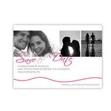 Create Your Own Tying The Knot, Pink Wedding Invitations