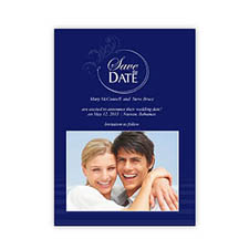 Create My Own 5X7 Dated And Seal Save The Date, Portrait Invitation Cards