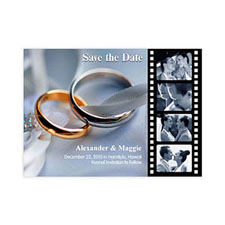 Create My Own Filmstrip Fun Save The Date Invitation Cards