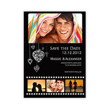 Create My Own Soon To Be Collage Save The Date Invitation Cards