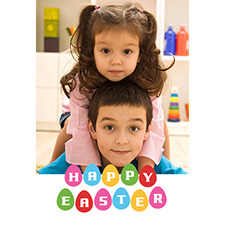 Easter Fun 3D Photo Card