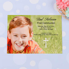 Print Your Own Holy Date  Communication Photo Invitation Cards