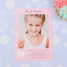 Print Your Own Shining Day – Girl Communication Photo Invitation Cards