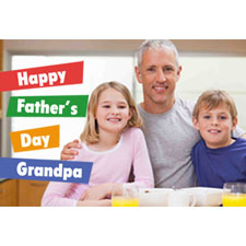 Grandpa Is Great Personalised Animated Invitation Card (4 X 6)