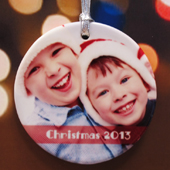 Heartfelt Blessings Personalised Photo Porcelain Ornament