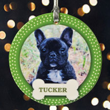 Four Legged Friend Personalised Photo Porcelain Ornament