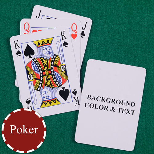 My Own Poker Size Bridge Style Playing Cards