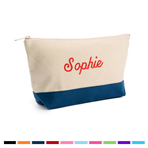 16.5 cm x 24.1 cm Embroidered cosmetic bags