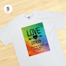 Personalised Colourful Lovestuck T-Shirt, S