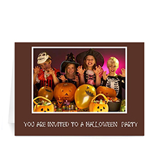 Personalised Classic Halloween, Coco Greeting Cards