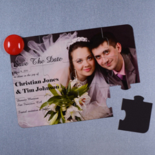 Personalised Magnetic Save The Date Invitation Puzzle