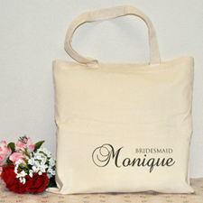 Bridesmaid Personalised Marriage Tote Bag