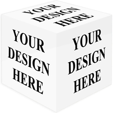 Print Your Design Photo Cube, 5 panels