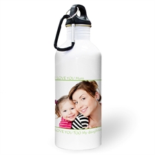 Personalised Photo Lime Picture Perfect Water Bottle