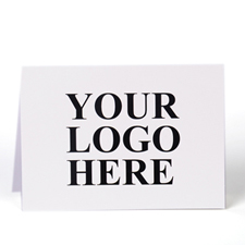 Personalised Custom Imprint Business Logo Greeting Cards