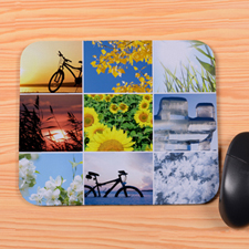 Personalised 9 Collage Mouse Pad