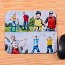 Personalised 4 Collage Mouse Pad