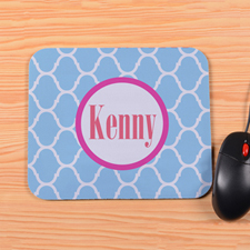 Personalised Ocean Moroccan Mouse Pad