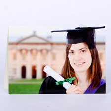 Custom Printed Graduation Greeting Card